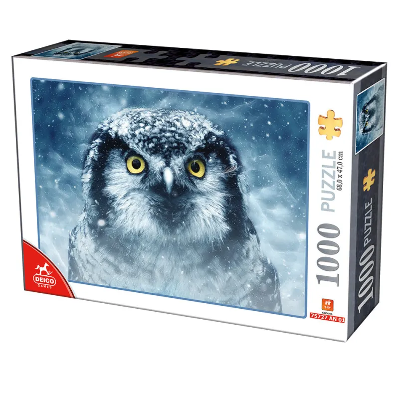 Deico Games Dtoys - Owl - 1000 Piece Jigsaw Puzzle Sale