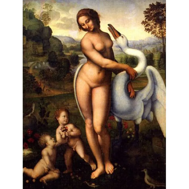 Dtoys - Renaissance - Leonardo da Vinci : Leda and the Swan - 1000 Piece Jigsaw Puzzle Discount
