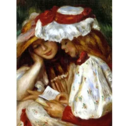 Dtoys - Renoir : Two Young Women Reading - 1000 Piece Jigsaw Puzzle Online