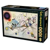 Dtoys - Vassily Kandinsky - Composition 8 - 1000 Piece Jigsaw Puzzle Fashion