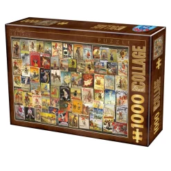 Dtoys - Vintage Collage - Bicycle - 1000 Piece Jigsaw Puzzle Hot