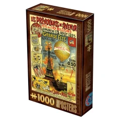 Dtoys - Vintage Poster - Paris - 1000 Piece Jigsaw Puzzle Best