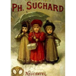Dtoys - Vintage Posters : Ph. Suchard Chocolates - 1000 Piece Jigsaw Puzzle Clearance