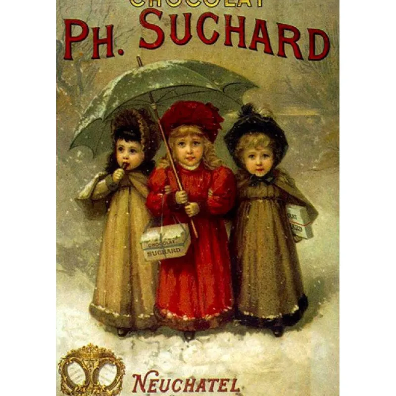 Dtoys - Vintage Posters : Ph. Suchard Chocolates - 1000 Piece Jigsaw Puzzle Clearance