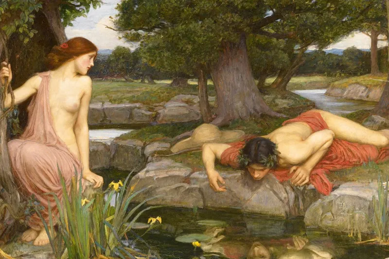 Dtoys - Waterhouse John William: Echo and Narcissus - 1000 Piece Jigsaw Puzzle Best
