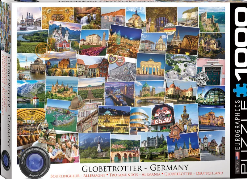 Eurographics Eurographic Globetrotter Germany 1000 piece jigsaw puzzle Outlet