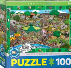 Eurographics - A Day in the Zoo - 100 pieces Online