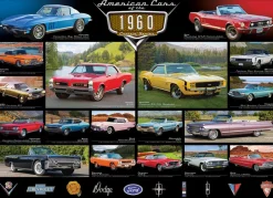 Eurographics - American Cars of the 1960s - 1000 Piece Jigsaw Puzzle Best