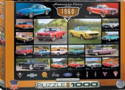 Eurographics - American Cars of the 1960s - 1000 Piece Jigsaw Puzzle Best
