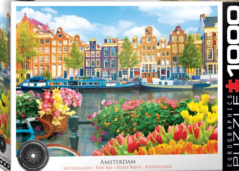 Eurographics - Amsterdam, Netherlands - 1000 Piece Jigsaw Puzzle Outlet