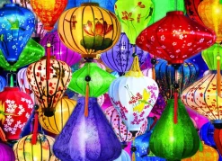 Eurographics - Asian Lanterns - 1000 Piece Jigsaw Puzzle Online