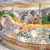 Eurographics - Barcelona Park Güell - 1000 Piece Jigsaw Puzzle Clearance