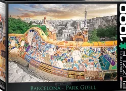 Eurographics - Barcelona Park Güell - 1000 Piece Jigsaw Puzzle Clearance