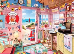Eurographics - Beach Cottage - 1000 Piece Jigsaw Puzzle New