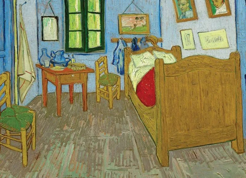 Eurographics - Bedroom in Arles by Van Gog - 1000 Piece Jigsaw Puzzle Best
