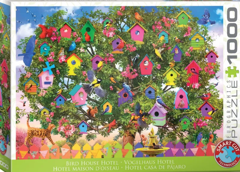 Eurographics - Bird House Hotel - 1000 Piece Outlet