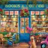 Eurographics - Books & Coffee- 1000 Piece Jigsaw Puzzle Fashion