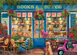Eurographics - Books & Coffee- 1000 Piece Jigsaw Puzzle Fashion