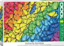 Eurographics - Butterfly Rainbow - 1000 Piece Jigsaw Puzzle Online