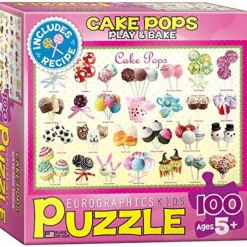 Eurographics 6100-0518 Cake Pops 100 Piece Jigsaw Puzzle New