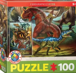 Eurographics - Carnivorous Dinosaurs - 100 pieces Clearance