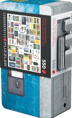 Eurographics - Cassette Player Shaped Tin - 550 (Tin) pieces Outlet