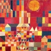 Eurographics - Castle and Sun by Paul Klee - 1000 Piece Jigsaw Puzzle New