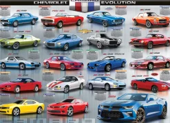 Eurographics - Chevrolet The Camaro Evolution - 1000 Piece Jigsaw Puzzle Outlet