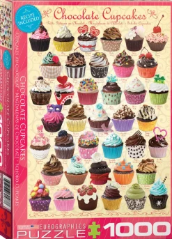Eurographics - Chocolate Cupcakes - 1000 piece jigsaw puzzle Online