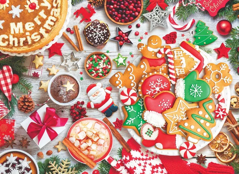 Eurographics - Christmas Table - 1000 Piece Jigsaw Puzzle Discount