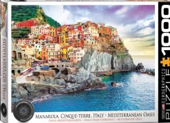 Eurographics - Cinque-Terre Manarola Italy - 1000 Piece Jigsaw Puzzle Online
