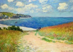 Eurographics - Claude Monet - Path Through the Wheat Fields - 1000 Piece Jigsaw Puzzle Outlet