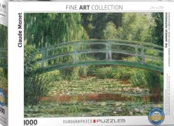 Eurographics - Claude Monet - The Japanese Footbridge - 1000 piece jigsaw puzzle Online