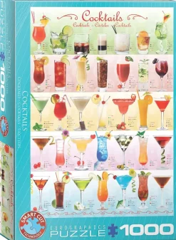 Eurographics - Cocktails - 1000 Piece Jigsaw Puzzle Fashion