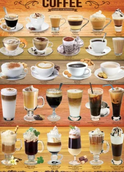 Eurographics - Coffee - 1000 piece jigsaw puzzle Fashion