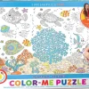Eurographics 6111-0894 Color Me - Aquarium 100 Piece Jigsaw Puzzle Fashion