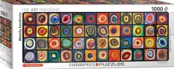 Eurographics - Color Study of Squares (Expanded from original) - 1000 Piece Jigsaw Puzzle Sale