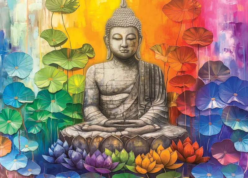 Eurographics - Colorful Buddha - 1000 Piece Best