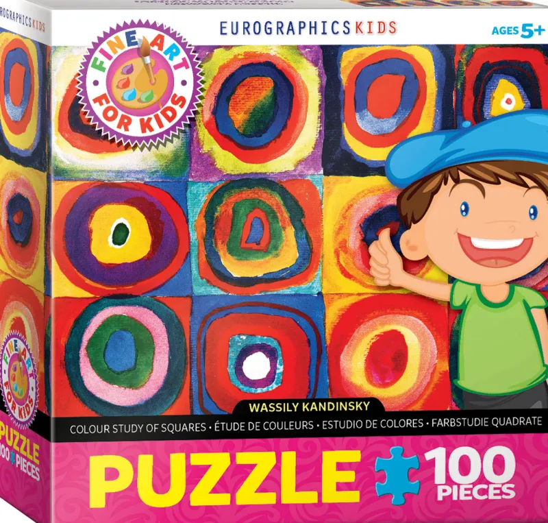 Eurographics - Colour Study of Squares - 100 pieces Clearance