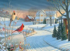 Eurographics - Country Cardinals by Sam Timm - 1000 Piece Jigsaw Puzzle Discount