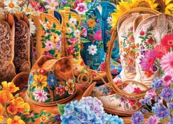Eurographics - Cowgirl Boots - 1000 Piece New