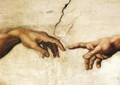 Eurographics - Creation of Adam (Detail) by Michelangelo - 1000 piece jigsaw puzzle New