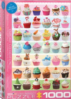 Eurographics - Cupcake Celebration - 1000 piece jigsaw puzzle Outlet