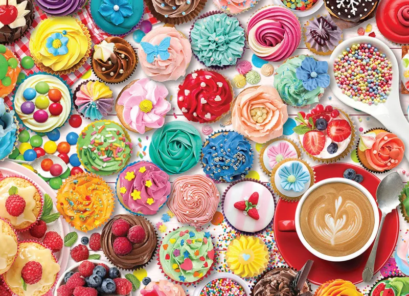 Eurographics - Cupcake Party - 1000 Piece Jigsaw Puzzle New