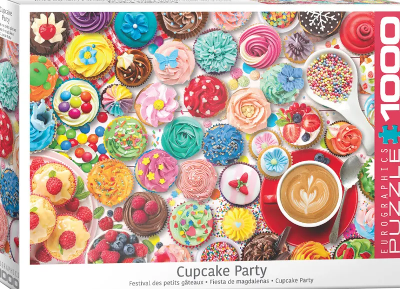 Eurographics - Cupcake Party - 1000 Piece Jigsaw Puzzle New