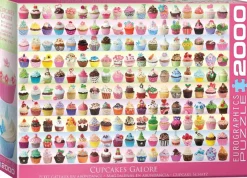 Eurographics - Cupcakes Galore - 2000 Piece Jigsaw Puzzle Online