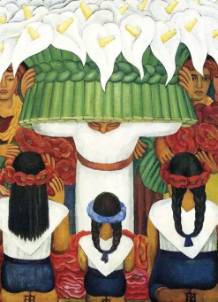 Eurographics - Diego Rivera - Flower Festival - 1000 piece Jigsaw Puzzle Sale