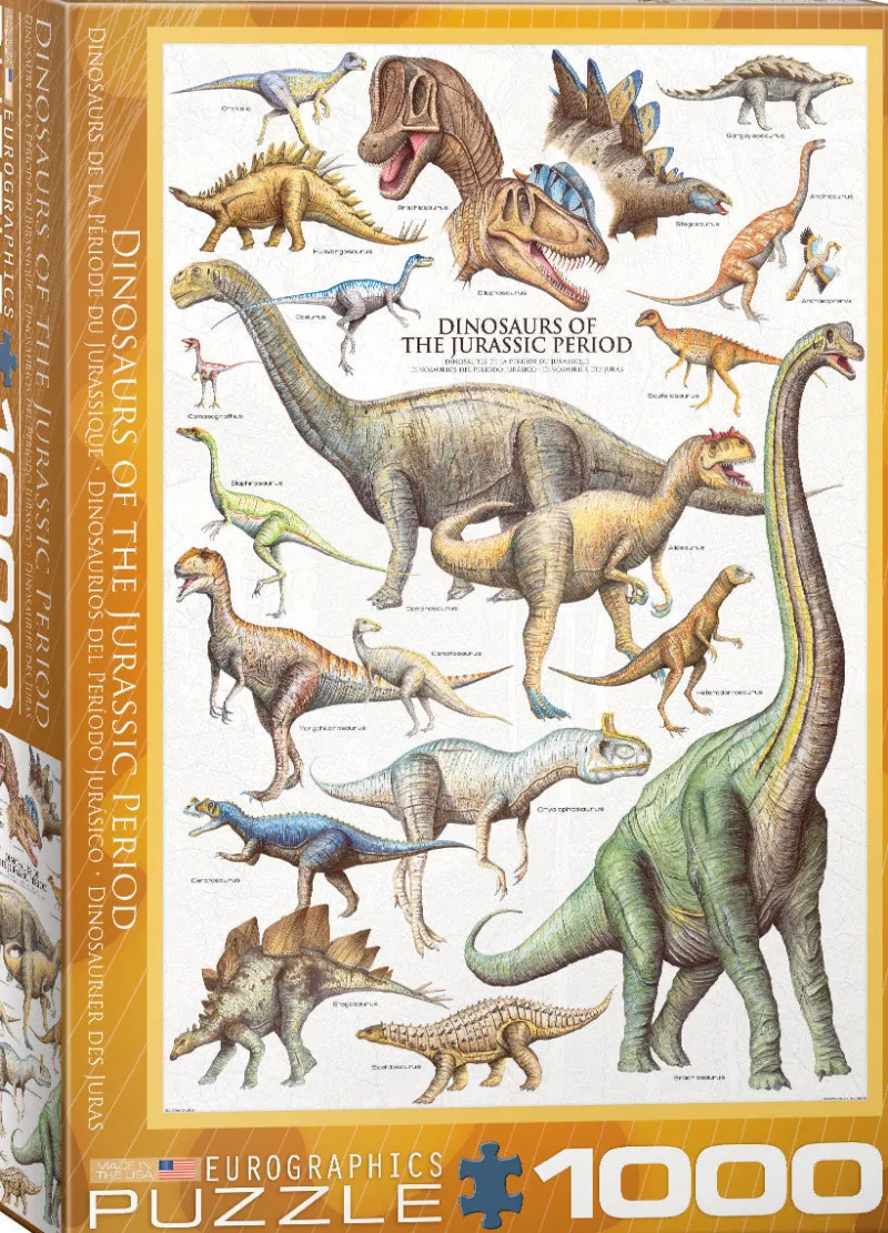 Eurographics - Dinosaurs - 1000 Piece Jigsaw Puzzle Discount