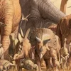 Eurographics - Dinosaurs by Haruo Takino - 1000 Piece Jigsaw Puzzle Discount