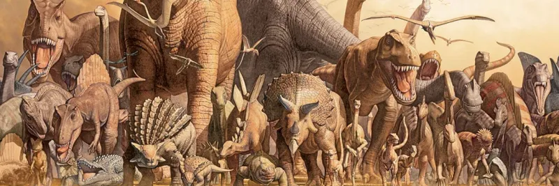 Eurographics - Dinosaurs by Haruo Takino - 1000 Piece Jigsaw Puzzle Discount